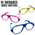 Óculos Colorido para Festas Baladas Aniversário 10 Unidades Vários Modelos - comprar online