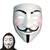 Máscara V de Vingança Anonymous Acessórios Festas e Fantasia