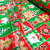 Tecido TNT Natal Animado Papai Noel Cores Vermelho e Verde 1,4m x 2m Decoracao na internet