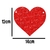 Coração EVA Glitter Grande Decoração Dia dos Namorados Mural Casamento Noivado na internet