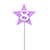 Vela de Aniversario Estrela Lilás de Número Pavio Mágico na internet
