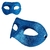 Máscaras de Carnaval Estilo Veneza com Glitter Azul Dourado Prata Vermelho