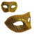 Máscaras de Carnaval Estilo Veneza Modelos Estampados com Glitter Azul Dourado Prata Roxo - loja online