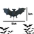 Morcego Borracha Brinquedo Pegadinhas e Halloween 6 Unidades na internet