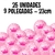 Balão Bexiga Coroa Princesa Rosa 9p/23cm 25 Unidades - comprar online