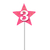 Vela de Aniversario Estrela Rosa de Número Pavio Mágico - Mônica Festas - Artigos de Festas | Fantasias | Embalagens
