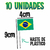 Tags Bandeira do Brasil Apliques Kit 10 Unidades - comprar online