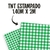 Tecido TNT Estampado Xadrez Verde 1,4m x 2m Decoracao na internet