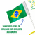 Tiara Bandeira do Brasil e Outros Modelos Cores Verde e Amarelo 1 Un. - comprar online