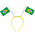 Tiara Bandeira do Brasil e Outros Modelos Cores Verde e Amarelo 1 Un. - Mônica Festas - Artigos de Festas | Fantasias | Embalagens