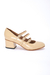 GUILLERMINA SASSY BEIGE CHAROL - comprar online