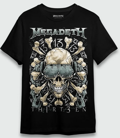 Camiseta Megadeth - Thirteen 2 (Oficial)