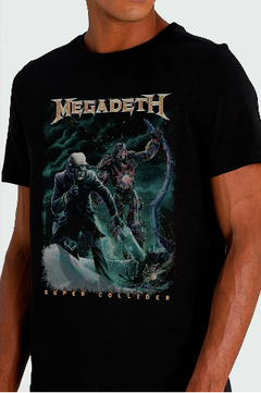 Camiseta Megadeth - Super Collider (Oficial) na internet
