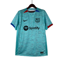 Camisa Barcelona III 23/24 Torcedor Nike Masculina - Azul Claro