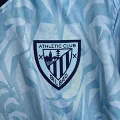 Camisa Athletic Bilbao II 23/24 - Torcedor Castore Masculina - Azul com detalhes em branco e preto - loja online