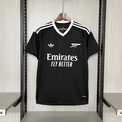 Camisa Arsenal Edição Especial Trefoil Preta 24/25 - Torcedor Masculina