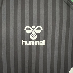 Kit Infantil Real Betis III Hummel - Preto com detalhes em verde e branco - Skull Sports