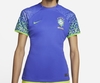 Camisa Feminina Brasil Away Copa do Mundo 2022