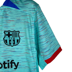 Imagem do Camisa Barcelona III 23/24 Torcedor Nike Masculina - Azul Claro