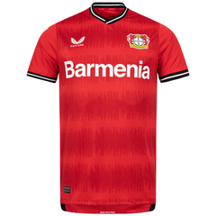 Camisa Bayern Leverkusen I 22/23 Torcedor Castore Masculina - Vermelho