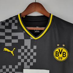 Camisa Borussia Dortmund II 22/23 - Torcedor Puma Masculina - Preta - Skull Sports