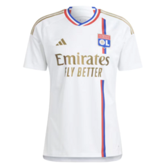 Camisa Lyon I 23/24 - Torcedor Adidas Masculina - Branco