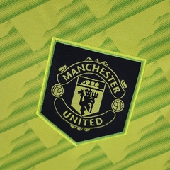 Camisa Manchester United Third 22/23 Torcedor Adidas Masculina - Verde Limão