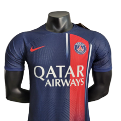 Camisa Paris Saint-Germain I 23/24 - Jogador Nike Masculina - Azul na internet