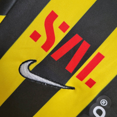 Kit Infantil Al Ittihad I 23/24 - Nike - Amarelo e preto - Skull Sports