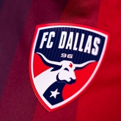 Camisa FC Dallas I 24/25 - Torcedor Adidas Masculina - Vermelha com detalhes em azul - loja online