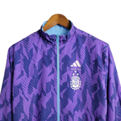 Jaqueta Corta-Vento Argentina 23/24 - Masculina Adidas - Roxa na internet