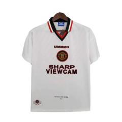 Camisa Manchester United Retrô 1996/1997 Branca - Umbro