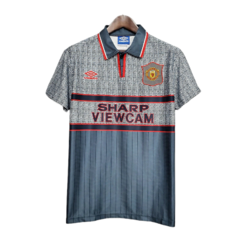 Camisa Manchester United Retrô 1995/1996 Cinza - Umbro