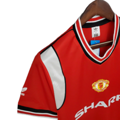 Camisa Manchester United Retrô 1985/1986 Vermelha - Adidas - Skull Sports