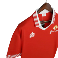 Camisa Manchester United Retrô 1977 Vermelha - Admiral - Skull Sports