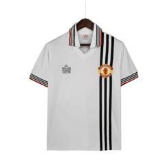 Camisa Manchester United Retrô 1975/1980 Branca - Admiral