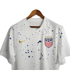 Camisa Estados Unidos 23/24 Torcedor Nike Masculina - Branco - Skull Sports