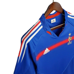 Camisa Retrô Seleção da França 2004 - Adidas Masculina - Azul - Skull Sports