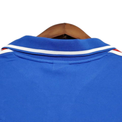 Camisa Retrô Seleção da França 2000 - Adidas Masculina - Azul - Skull Sports