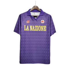 Camisa Fiorentina Retrô 1989/1990 Roxa - ABM