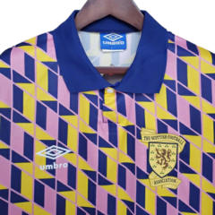 Camisa Escócia Retrô 1988/1989 Amarela - Umbro na internet