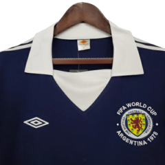 Camisa Escócia Retrô 1978 Azul - Umbro na internet