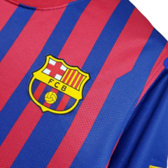 Camisa Barcelona Retrô 2011/2012 Azul e Grená - Nike - Skull Sports