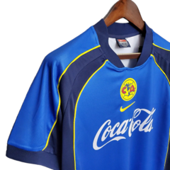 Camisa América-MEX Retrô 2001-2002 Azul - Nike - Skull Sports