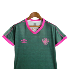 Camisa Fluminense II Edição Especial Cartola 23/24 - Feminina Umbro - Verde com detalhes em rosa na internet