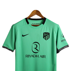 Camisa Atlético de Madrid II 23/24 - Torcedor Nike Masculina - Verde com detalhes em Preto - Skull Sports