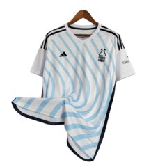 Camisa Nottingham II 23/24 - Torcedor Adidas Masculina - Branca de detalhes em azul e preto - comprar online