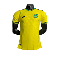 Camisa Jamaica I 23/24 - Jogador Adidas Masculina - Amarela com detalhes verde e preto