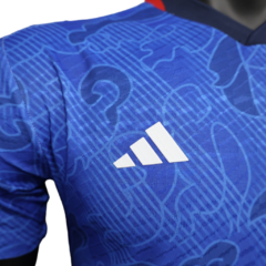 Camisa Seleção do Japão Edição Especial 23/24 - Jogador Adidas Masculina - Azul com detalhes em branco - Skull Sports