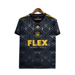 Camisa Los Angeles FC I 22/23 - Torcedor Adidas Masculina - Preta com detalhes em dourado